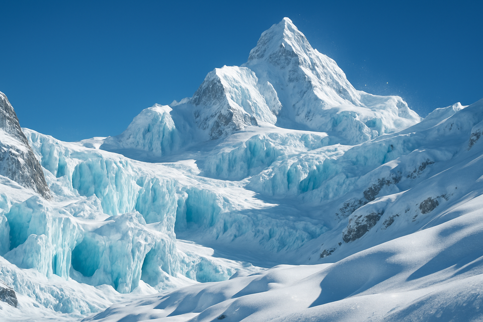  icey mountain